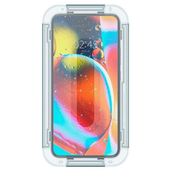 Spigen EZ-FIT Härdat Glas Skärmskydd 2-Pack Galaxy S22 Plus