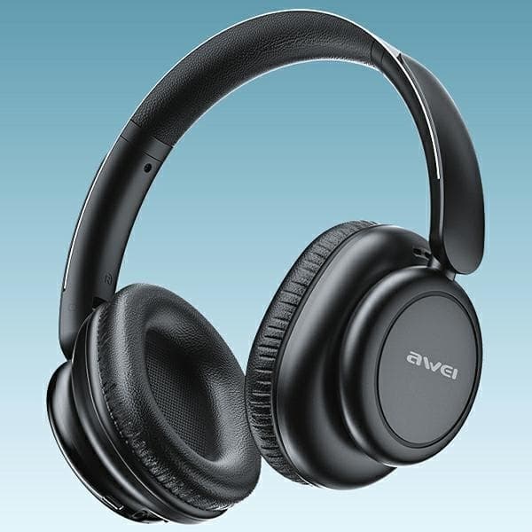 Awei Over-Ear Hörlurar Trådlösa Bluetooth ANC A996 Pro - Svart Svart