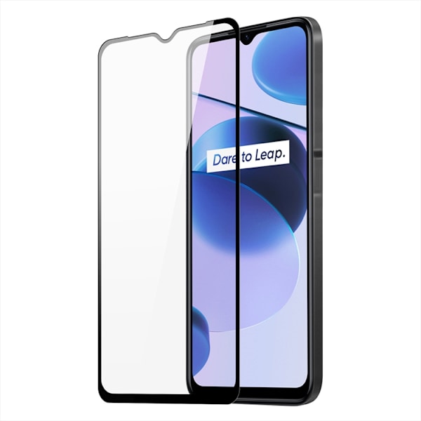 Dux Ducis Realme C35 Hærdet Glas 9H - Sort Black
