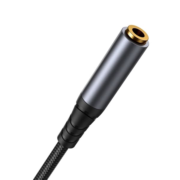 Joyroom AUX 3.5mm Mini Jack Uros/Mini Jack Naaras Kaapel 1.2 m Black