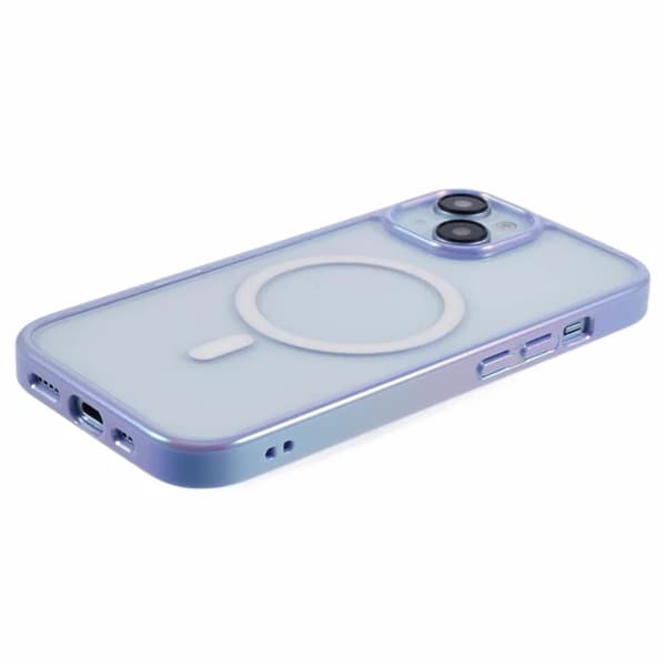 KIGC Mobilskal till iPhone 15 Magsafe Dazzling Color - Lila