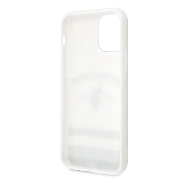 U.S.Polo Assn. Tricolor Pattern Collection iPhone 11 Pro Max Vit Vit