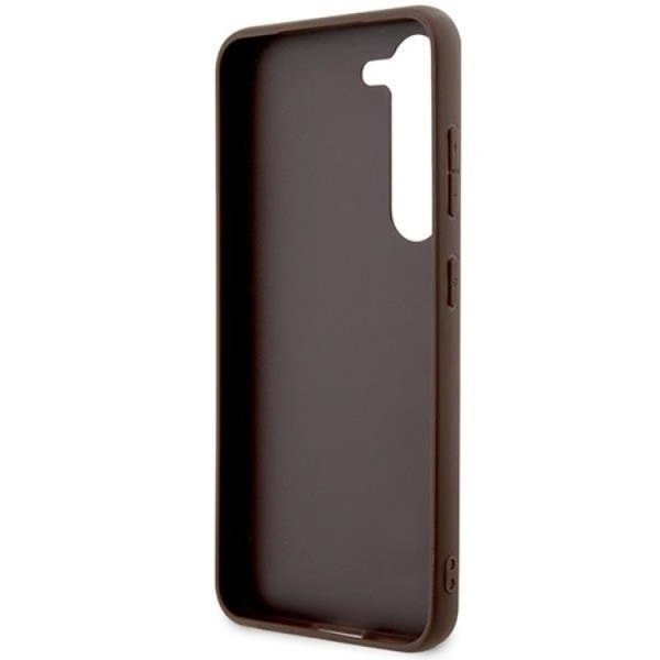Guess Galaxy S23 Plus Skal Stripe Collection - Brun