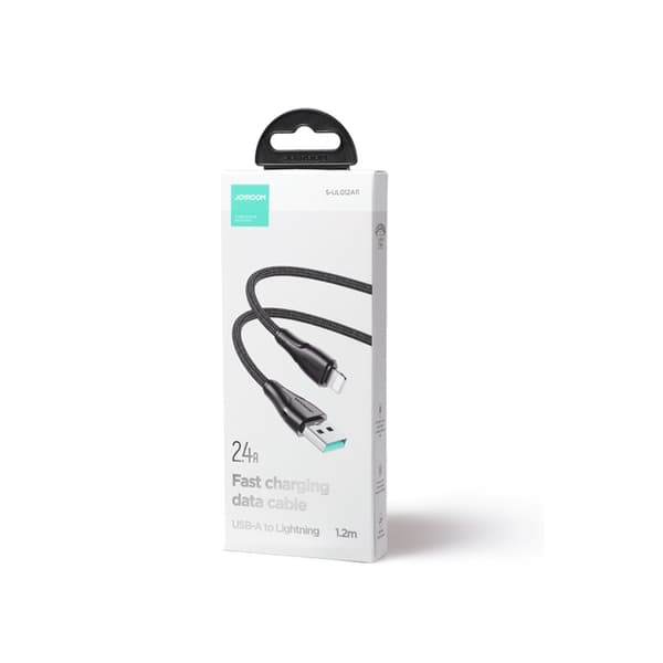 Joyroom Surpass USB-A till Lightning kabel 1.2m - Svart Svart