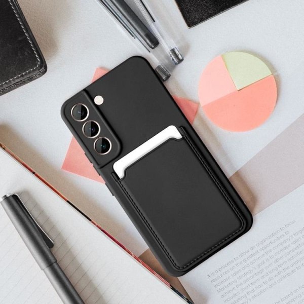 Forcell Xiaomi Redmi 9A / 9AT Cover Card Holder - Sort