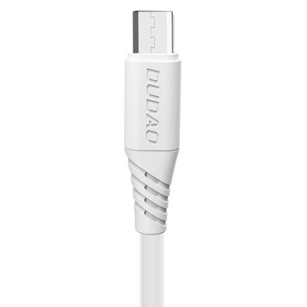 Dudao USB/micro USB snabb laddningsKabel 5A 1m Vit L2M 1m Vit Vit