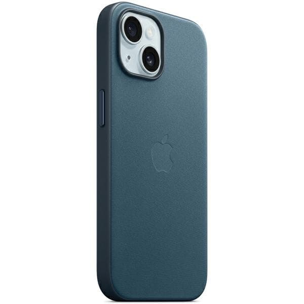 Apple Mobilskal till iPhone 15/14/13 MagSafe FineWoven - Pacific Blue