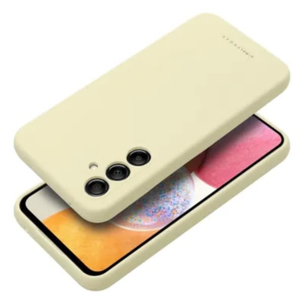 Roar Samsung Galaxy A14 4G / A14 5G Mobilskal Roar Cloud Skin - Gul