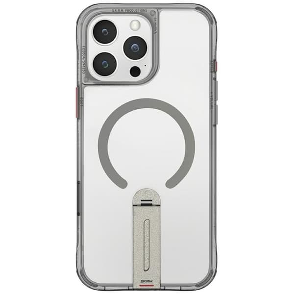 Skinarma Mobilcover til iPhone 16 Pro Max MagSafe Helix 360 - Titanium Grå