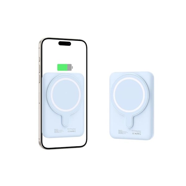 Tech-Protect PB10 Lifemag Magsafe Power Bank 5000mah - Blå Blå