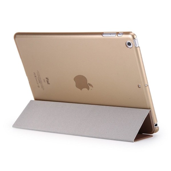 Tri-fold fodral till iPad 9.7 2017. Guld Gul