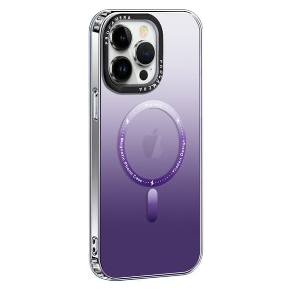 Mobilskal till iPhone 14 Pro Magsafe Gradient - Lila Lila