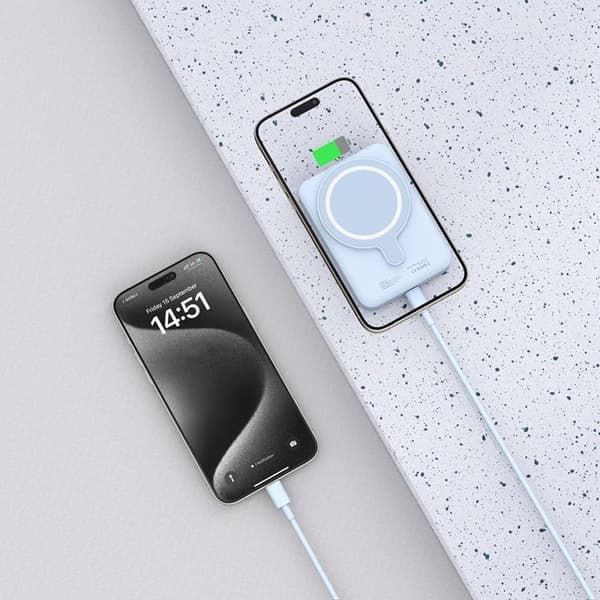 Tech-Protect Magsafe Powerbank 10000mAh PB11 LifeMag - Blå Blå