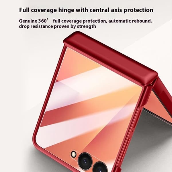 Mobilskal till Galaxy Z Flip 7 Hard PC Hinge Protection - Blå Blå