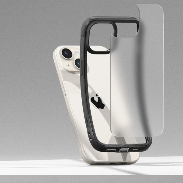 Ringke iPhone 15 Mobiltaske Fusion Bold - Mat Sort