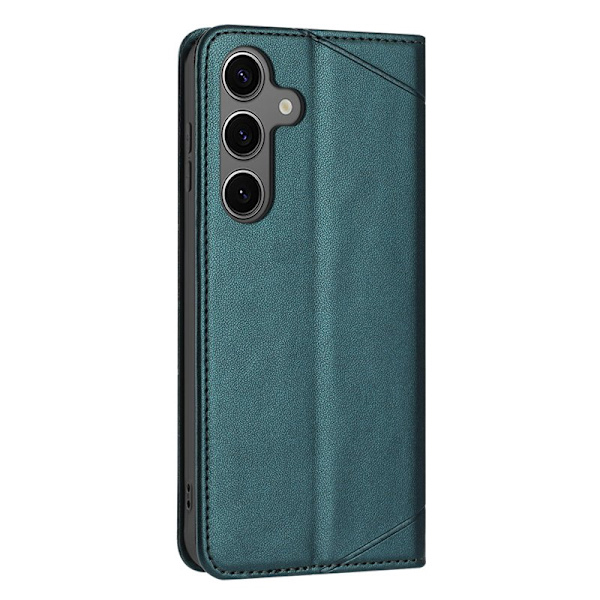 Plånboksfodral för Samsung Galaxy S26 Plus Konstläder Stativ - Grön