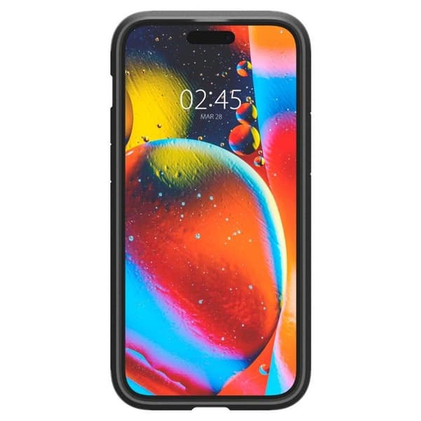 Spigen iPhone 15 -puhelimen kuori Magsafe Tough Armor - Musta Svart