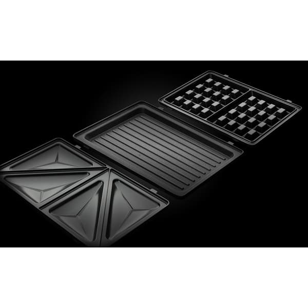 Russell Hobbs 3 in 1 Deep Fill Snack Maker 24540-56 Svart