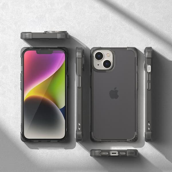 Ringke iPhone 14 Plus -kuori Bumper Fusion - Harmaa Grå