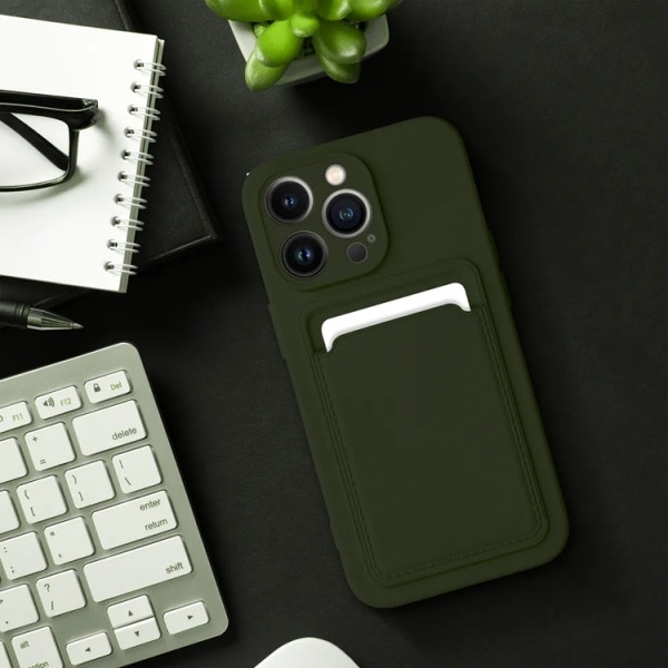 iPhone 15 Plus Mobilen suojakuori - vihreä