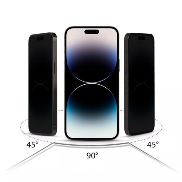 Hofi Galaxy A35 5G hærdet glas skærmbeskytter Anti Spy Privacy