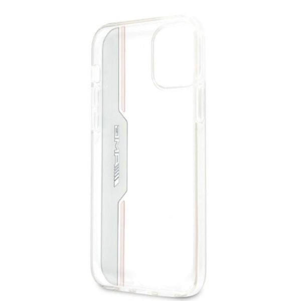 AMG iPhone 12/12 Pro Mobilcover Elektroplade Lodret - Gennemsigtig