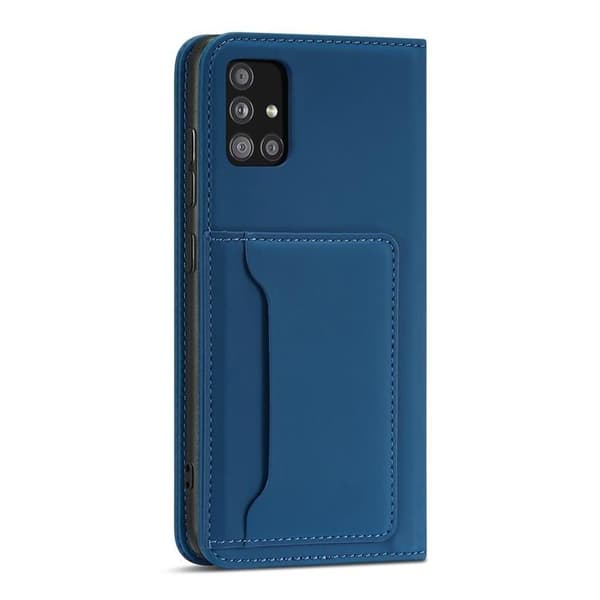 Xiaomi Redmi Note 11 Pro 4G/5G Lompakkokotelo Magneettiteline - Sininen Blå