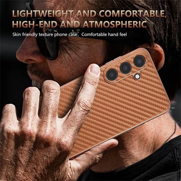 AZNS Mobilskal för Samsung Galaxy S26 Plus PU + TPU - Blå