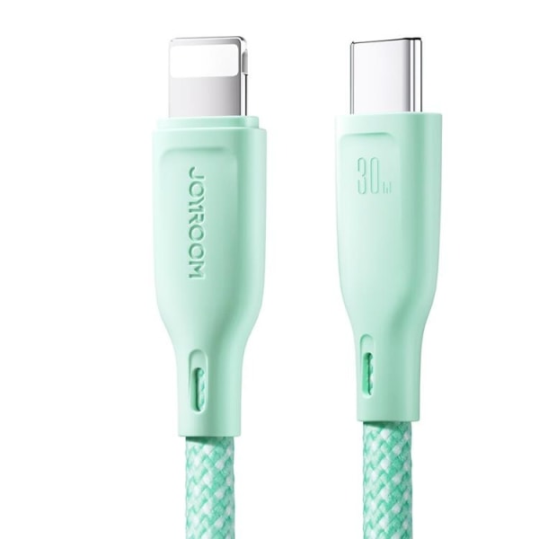 Joyroom USB-A till Lightning kabel Multi-Color 3A 1m - Svart Svart