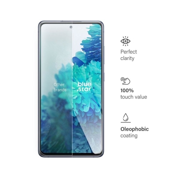 Blue Star Samsung Galaxy S20 FE Härdat Glas Skärmskydd