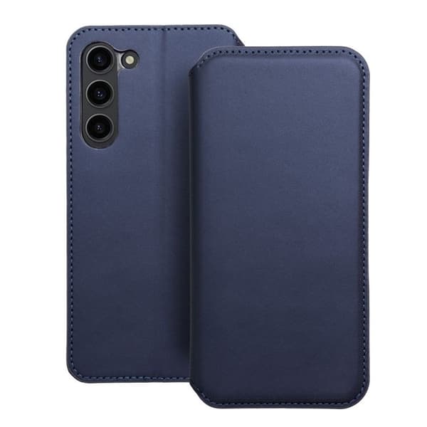 Galaxy S24 Plus -lompakkokotelo Dual Pocket - tummansininen Blå