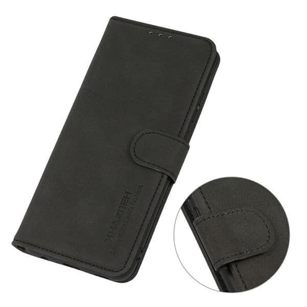 KHAZNEH Samsung Galaxy S26/S26 Pro Plånboksfodral Konstläder Ställ - Svart