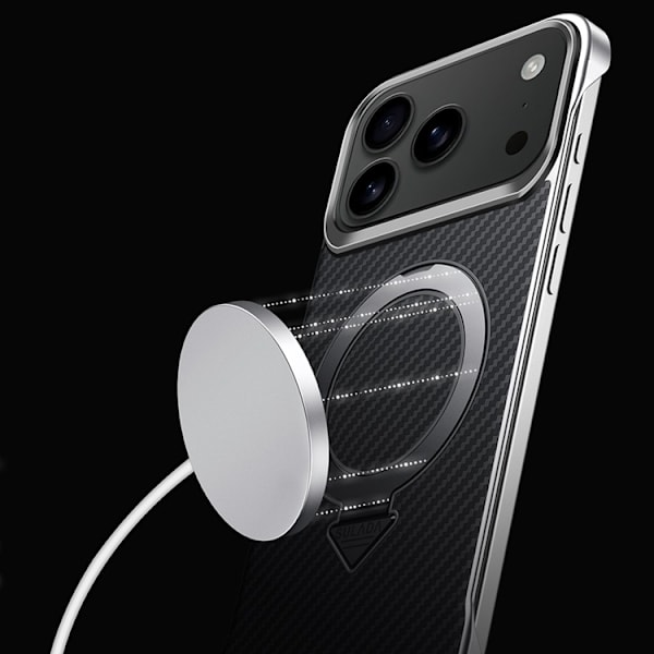 SULADA Mobilskal till iPhone 17 Pro Max MagSafe Kickstand - Blå Blå