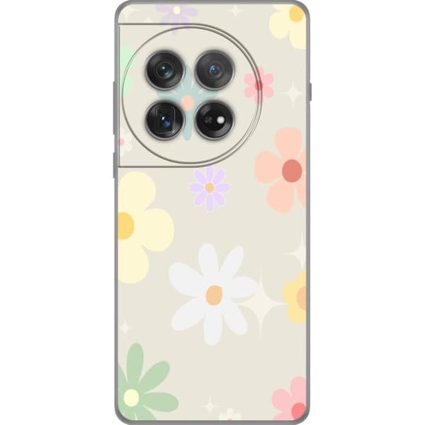 Mobilskal till OnePlus 12 med fejdande blommor