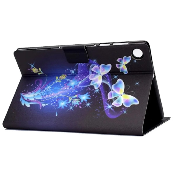Galaxy Tab A8 10.5 2021 Plånboksfodral - Fjärilar och Blommor