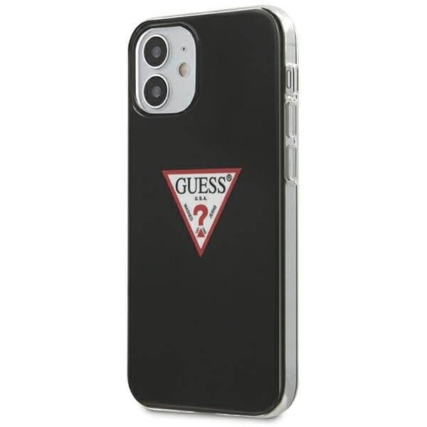 Etui Guess iPhone 12 Mini Triangle Kollektion Sort Black