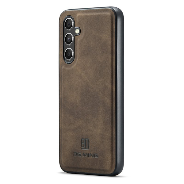 DG.Ming Mobilskal för Samsung Galaxy S26 Plus Konstläder PC + TPU - Kaffe