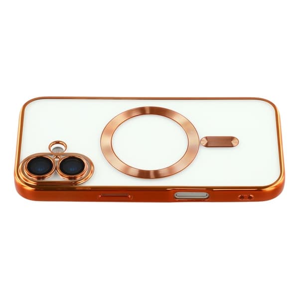 X-LEVEL Mobilskal till iPhone 17 MagSafe Full Kamera Skydd Orange