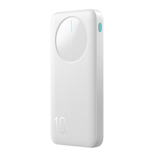 Joyroom Powerbank 10000mAh 2xUSB-A 1xUSB-C 2.4A - Hvid Vit