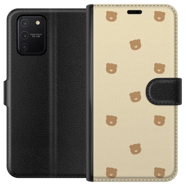 Plånboksfodral till Samsung Galaxy S10 Lite med Björnmönster