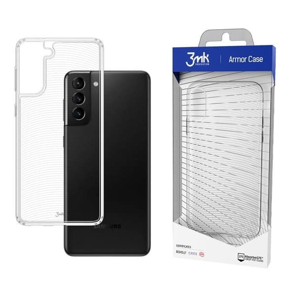 3MK Armor Skal Samsung Galaxy S21 Plus 5G - Transparent Transparent