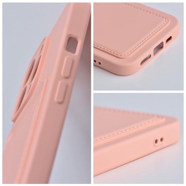 Xiaomi Redmi Note 12 Pro Korthållare Mobilskal - Rosa