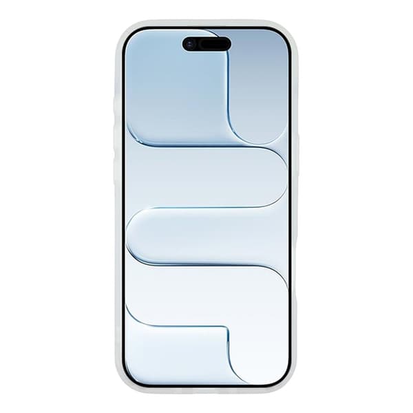 Mobilskal till iPhone Air MagSafe Lins Kickstand - Transparent Vit Vit