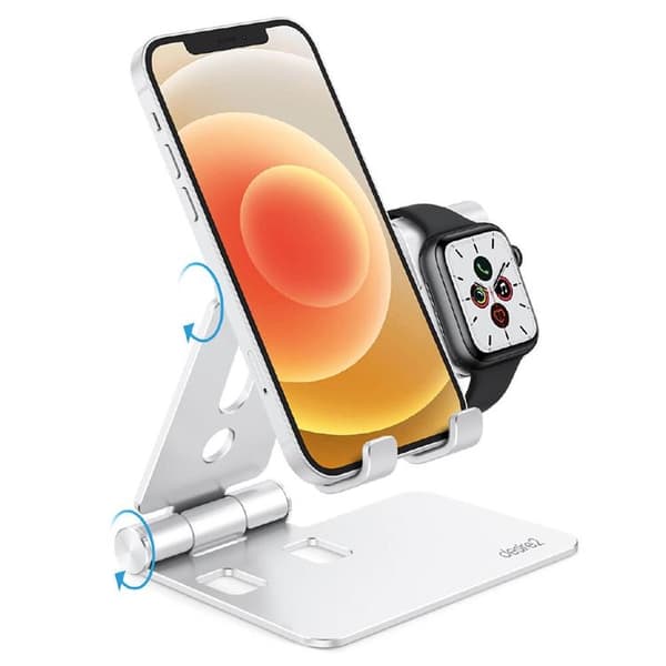 Desire 2 Opladningsetui til Apple Watch - Sølv Silver