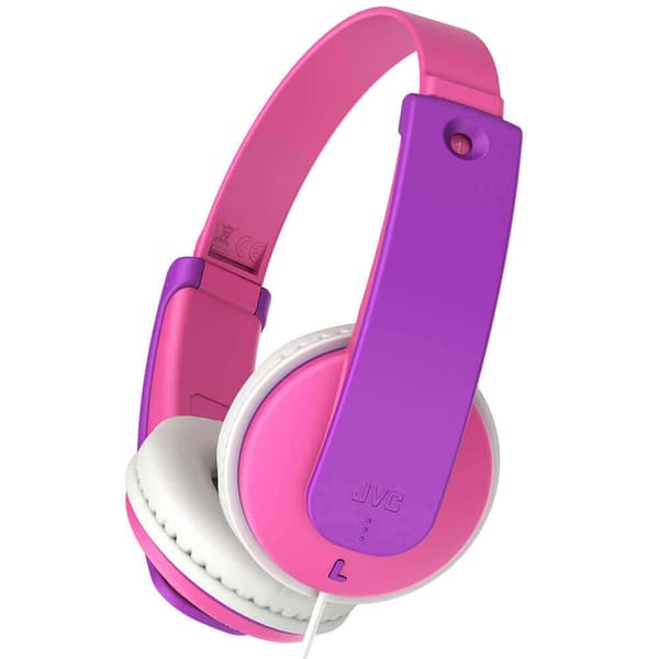 JVC øretelefon KD7 Kids On-Ear 85dB Lyserød Ny Pink