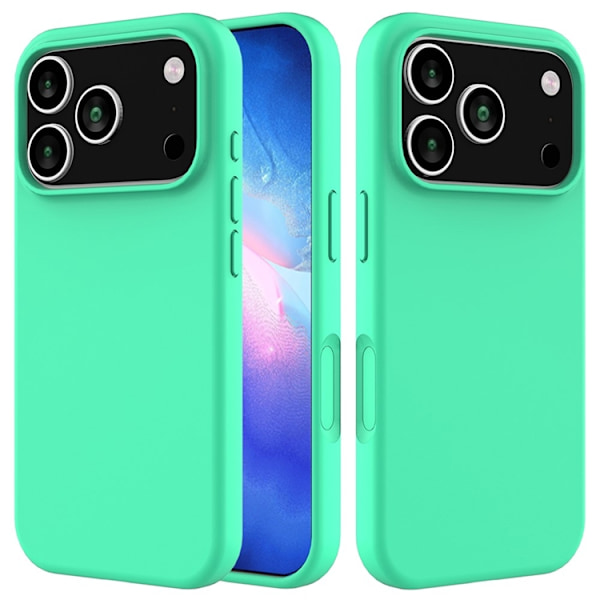 Mobilskal till iPhone 17 Pro Liquid Silikon - Grön Grön