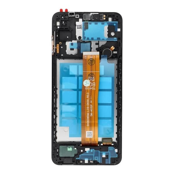 Galaxy A12 Skärm med LCD-display A127 FixCell OEM Black