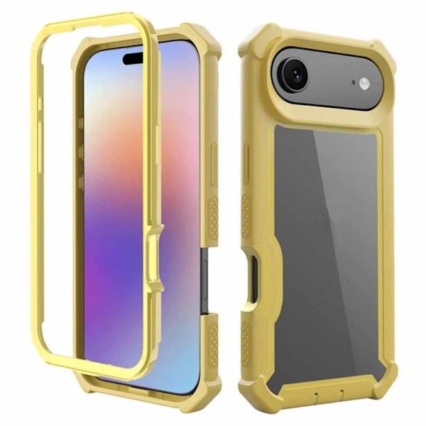 Mobilskal till iPhone 17 Air TPU + PC Shockproof - Guld Guld