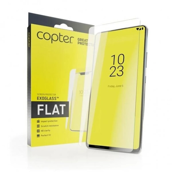 Copter Exoglass Flat Härdat Glas Skärmskydd Galaxy S23 Plus
