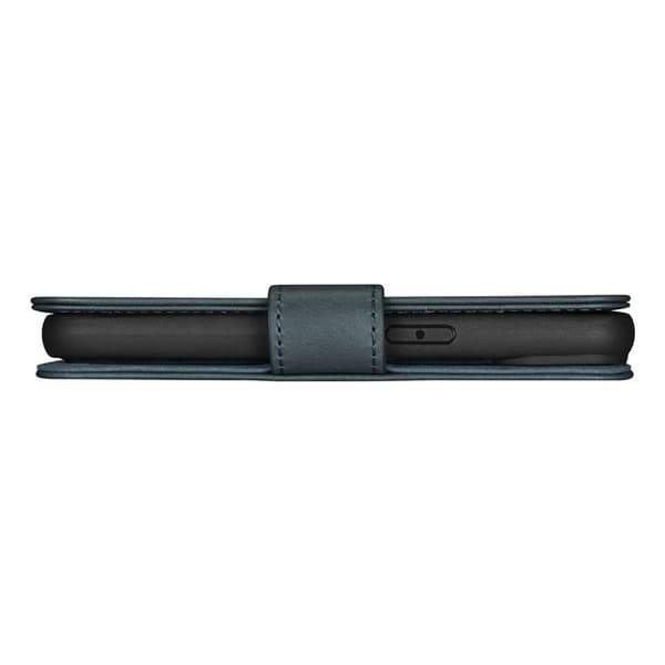 iCarer iPhone 14 Pro Max Plånboksfodral Äkta Läder 2in1 Anti-RFID - Blå Blå